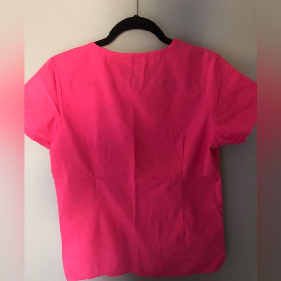 Red panda scrub top - Picture 3 of 3